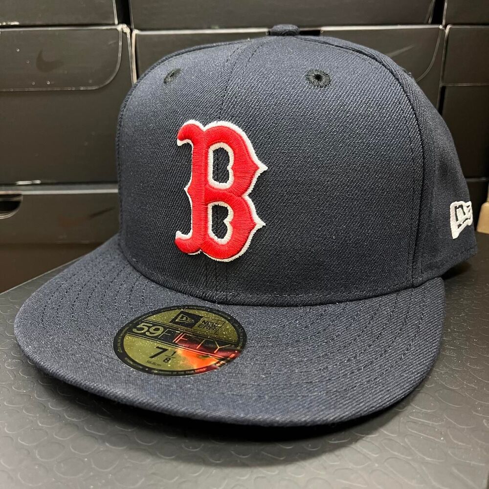 New-era Men's Navy and Blue Hat